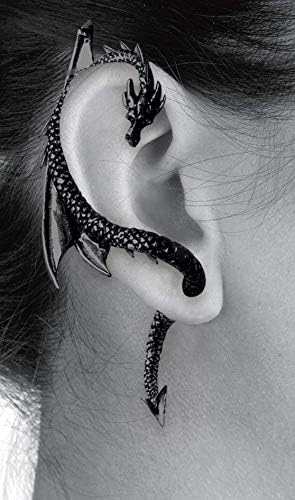 The Black Dragon's Lure Earring by Alchemy Gothic, England [Jewelry] image 5