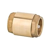 Länge 53 mm Rückschlagventil/Schwerkraftbremse 3/4 Zoll Innengewinde beidseitig