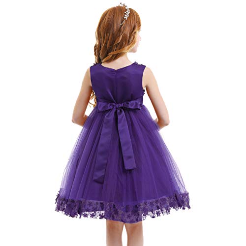 IWEMEK Abito Principessa Bambina Infantile delle