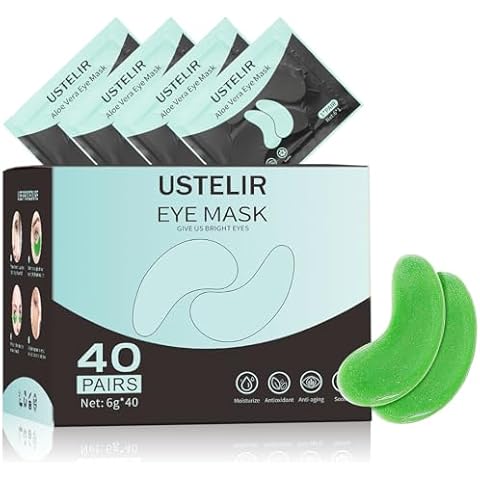 USTELIR Aloe Vera Under Eye Patches Cover