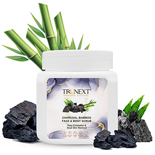 Image of TRUNEXT Charcoal Face & Body Scrub - B1G1-200ml X 2
