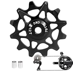 Huxibai Polea Trasera para Desviador De Bicicleta ...: Peso y Resistencia Equilibrados: Proceso de forja de precisión mantiene alta resistencia a carga, con diseño ligero para respuesta rápida de la cadena y reducción efectiva de peso total sin comprometer durabilidad. Compatibilidad : Proporciona integr...
