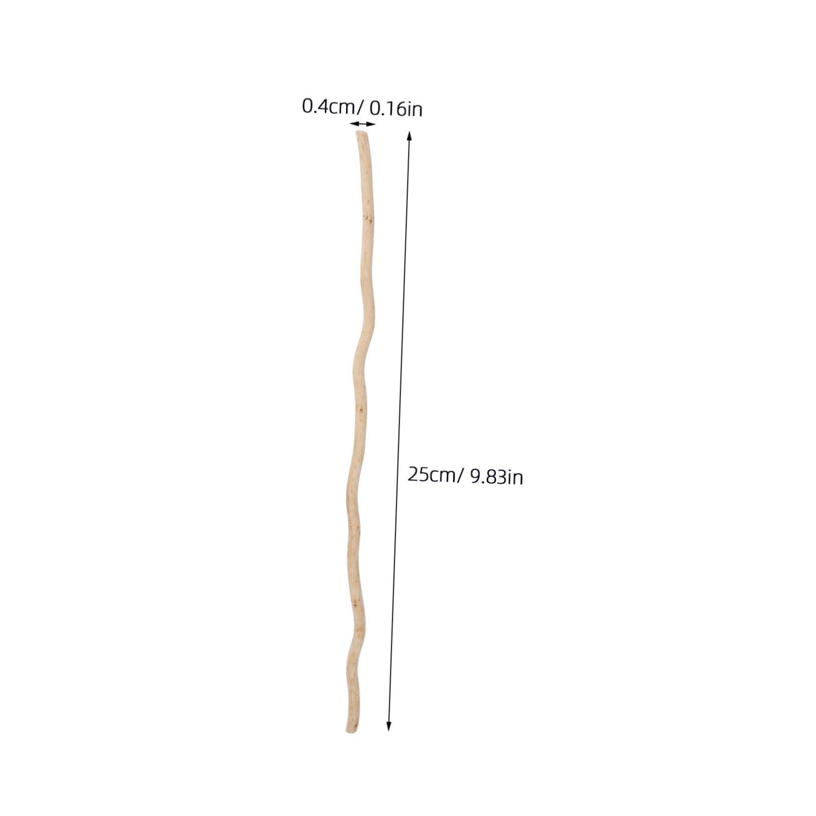 Anneome 50pcs Natural Curved Willow Diffuser Sticks Diffuser Rods for Home Fragrance Rustic Decorative Inserts for Bottles