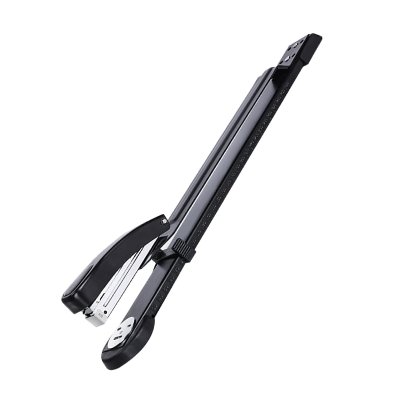 DOITOOL 3 Pezzi Cucitrice Ergonomica da Scrivania con Braccio Lungo Utensile Rilegatura per Ufficio e Scuola Facile da Trasportare e Pratica per Legare Documenti