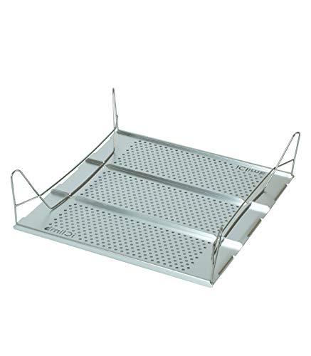 Iclimb Mini Solo Folding Table Ultralight Compact For Backpacking Camping Hiking Beach Picnic (Silver - L) #TOP6