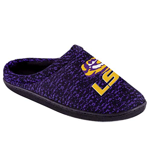 Chaussons NCAA LSU Tigers en maille pour des soirées match cocooning