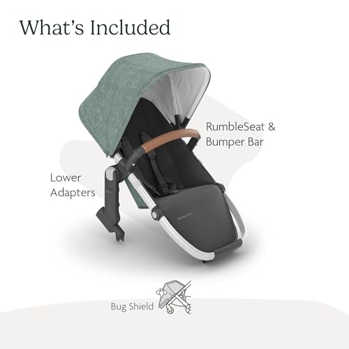 image for UPPAbaby RumbleSeat V2+ Second Lower Seat/Compatible with Vista V2 and