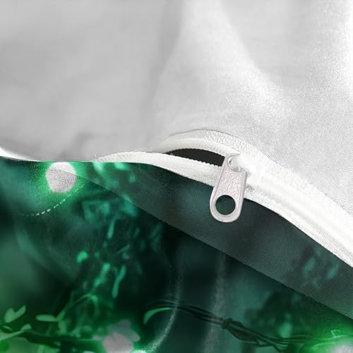 Housse de couette corbeau mystique lit simple en microfibre gothique - 8