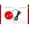Programmable USB Macro Key Major Policy Decision Button Enter Game PC Switch Control Keyboard Customized Combination Button Silver Base
