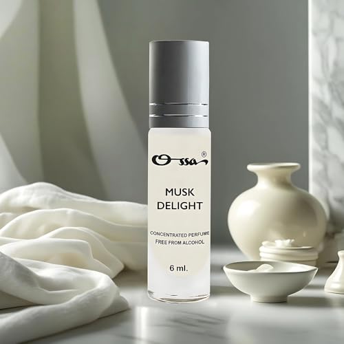 Image of Ossa Musk Delight Concentrated Perfume 6ml | Alcohol Free Roll On Attar For Men And Women | Premium Long Lasting Unisex Fragrance With Musk & Vanilla | Elevated Fragrance for All-Day Confidence