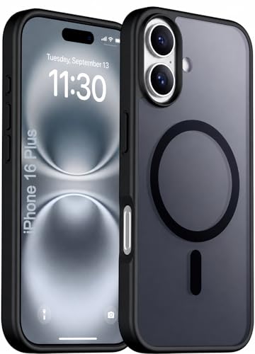 Image of EGOTUDE Frosted Case for iPhone (iPhone 16 Plus) Black