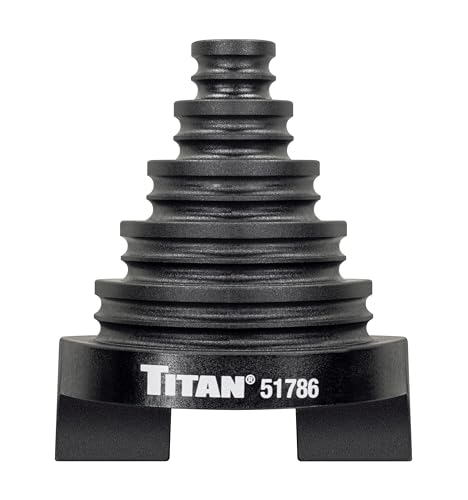 Titan 51786 3/16-Inch Brake Line Cloning Bender Vise-mounted 180-Degree Brake Line Shaping Tool for Nickel Copper & Steel Tubing