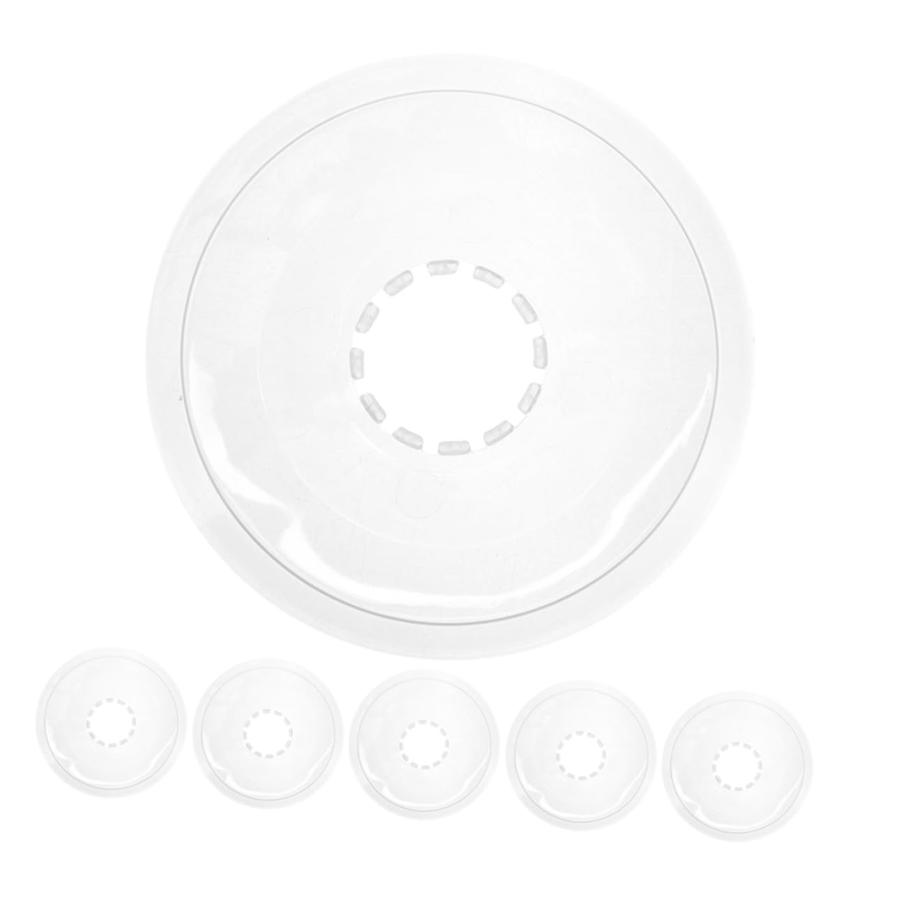 BCOATH 6Pcs Bike Flywheel Guard Set Durable Plastic Chain Protector for Mountain Road Folding Travel Bicycles Easy Installation Bicycle Accessories