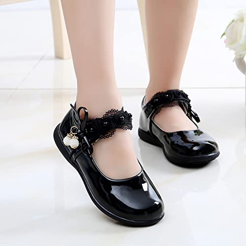 Girls Mary Jane Shoes School Kids Uniform Flats Ballet Strap Dress Formal Slip-On Shoes Performance Shoes Girls2