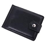 Empireo(エンピレオ) マネークリップ 小銭入れ付き 札入れ 【ボタン付きでたっぷり収納】