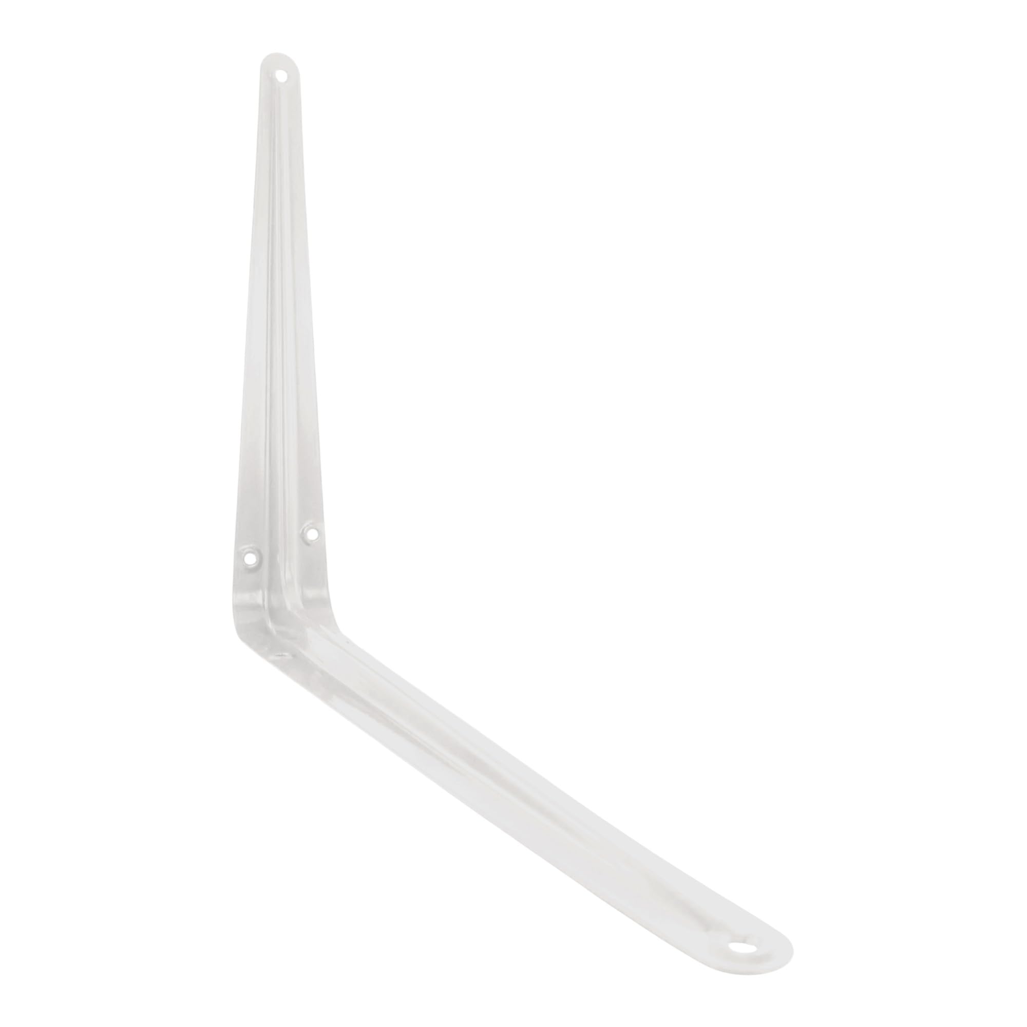 Merriway BH05439 White London Style Shelf Brackets 300 x 250mm, Pack of 12