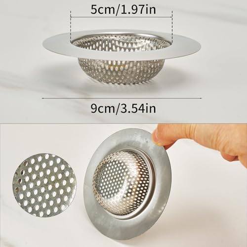 1 unidad Colador para Drenaje de Ducha y Fregadero 3.54in miniatura 2