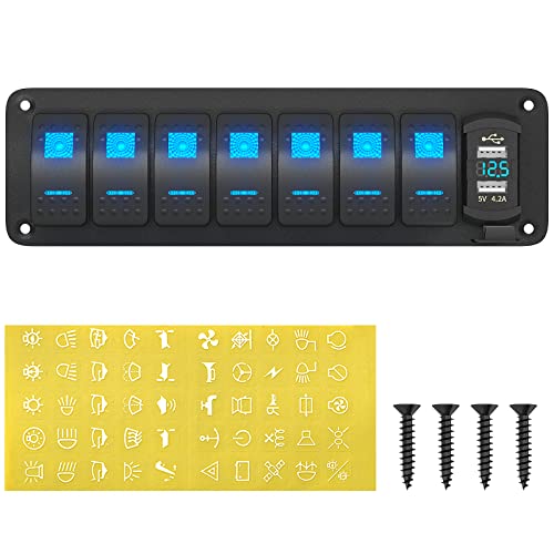 List of Ten Best Boat Switch Panels Top Picks 2023 Reviews