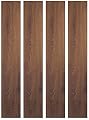 Achim Home Furnishings VFP1.2WA10 3-Foot x 6-Inch Vinyl Flooring Plank, Walnut, 10-Pack (F?ur ???k, Walnut)