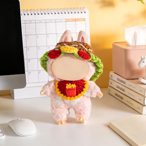 Catteyonce 2PCS 17cm Doll Clothes for Outfit Set (Hamburger) — view 6