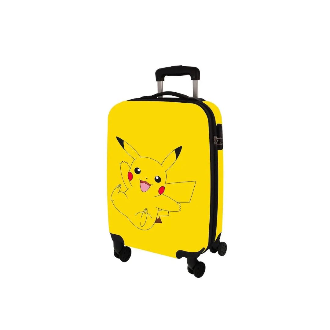 mybagstory Pikachu Pokemon - Maleta de cabina para niños (50 cm), diseño de animales