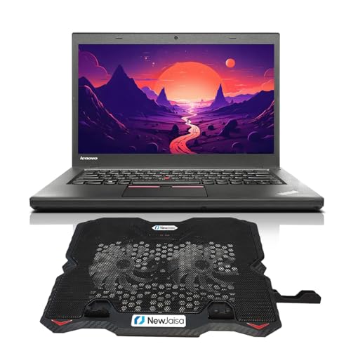 (Refurbished) Lenovo ThinkPad 5th Gen Intel Core i5 Thin & Light HD Laptop (16 GB RAM/256 GB SSD/14″ (35.6 cm) HD/Windows 10 Pro/Laptop Cooling Pad/MS Office/WiFi/Webcam/Intel Graphics), Black