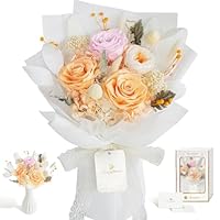 新作　新品未使用未開封　yori フラワーブーケコート　ベージュ　36 Amazon｜Fiorifiore 2025新登場 母の日 プリザーブドフラワー ブーケ 4