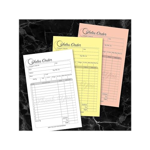 Libro de formularios de pedido Cosco 074016 de 3 partes para comercio 2