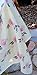 Muslin Swaddle Blanket Girl - Floral Design, Multi-use Swaddle Blanket, 47