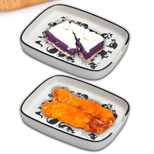 BUYNEED Cat Pattern Ceramic Spoon Rest for Stove Top & Kitchen by BUYNEED - Image 4