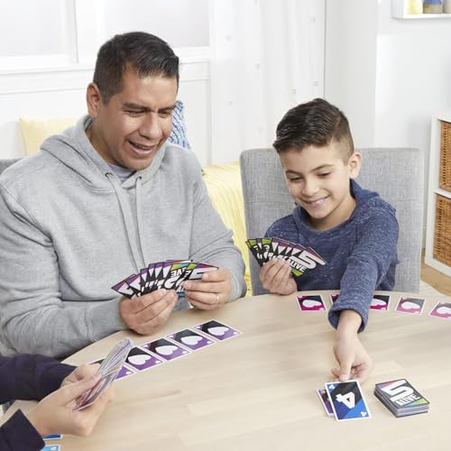 Image of Classic Card Game - 112 Colorful Cards | Fun Family & Party Game | 2-10 Players | Easy to Learn | Ages 7+ | Fast-Paced Colour & Number Matching Game for Kids & Adults (UNO All Wild)