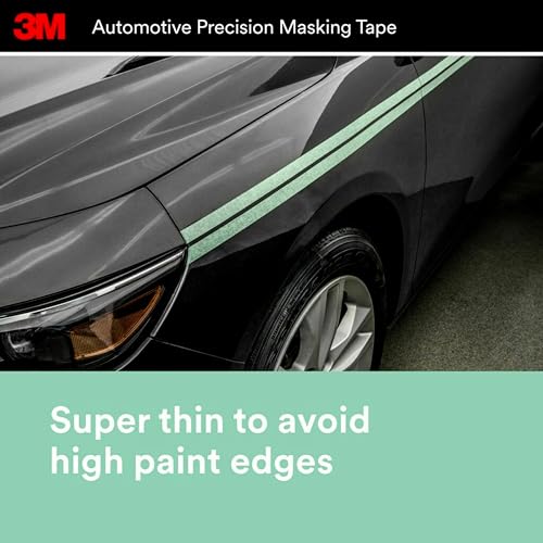 3M Precision Masking Tape de 35 yardas para acabados impecables 7