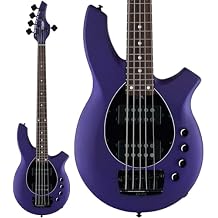 Sterling By Music Man Bongo 5 Electric 5-string Bass Guitar - Firemist Purple Satin