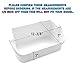 UPGRADED Lifetime Appliance Parts 240338201 Door Shelf Bin for Frigidaire Refrigerator