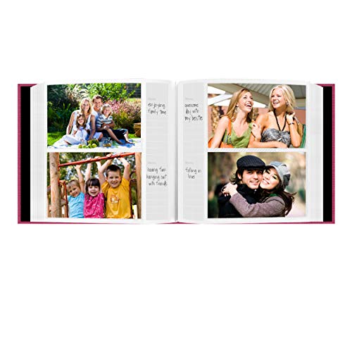 image for Pioneer Photo Albums Holds 200 Photos, Bright Pink, 4