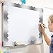 Avenuebool 24 Pcs Silver Magnetic Borders for Classroom Whiteboard Shine Scalloped Chalkboard Bulletin Board Borders Trim Magnetic Classroom Strips Decorations for School Office