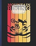 ghost e mtb hardtail  Composition Notebook: Retro Mountain Biking MTB College Ruled Medium Lined Journal Paper Workbook for School, University, Note Taking System, ... and Writers.8.5\