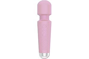 VIBRATING MASSAGER UPDATE NEW ELECTRIC HANDHELD MINI MASSAGER-RECHARGEABLE - WATERPROOF PORTABLE DEEP...
