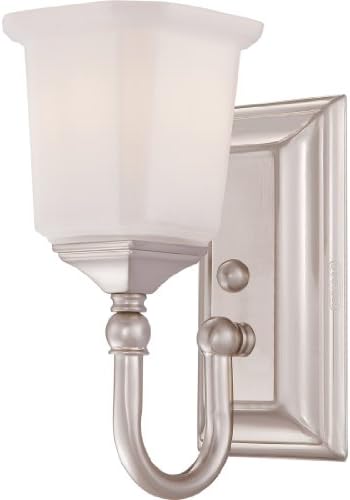 Quoizel Nicholas 1-Light Brushed Nickel Wall Sconce