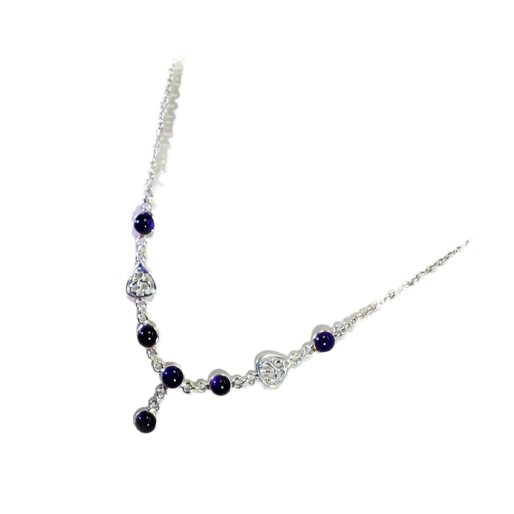 Collier améthyste en argent sterling comme cadeau de naissance idéal - 2