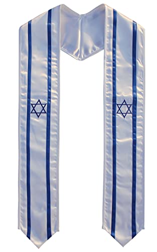 Del Mex Israel Graduation Flag Stole Sash Scarf Israeli Usa (Israel) #TOP18