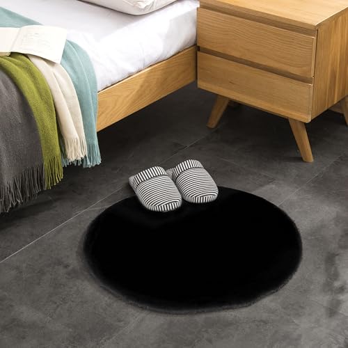 Teppich Wölkchen Tapis Moelleux en Fausse Fourrure - Fourrure De Lapin, Fourrure Courte, Tapis À Poils Longs pour Salon Ou Chambre À Coucher Tapis De Lit -...