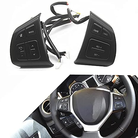 Car Cruise Switch,for Suzuki Vitara 2016-2018,Steering Wheel Button Control Switch