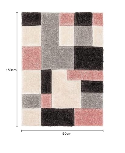 Image of Carpet Mahal Presence Gorgeous Design of Super Soft Shaggy Carpet for Living Room, Bedroom, Hall and Anywhere in Home. [3x5 feet]