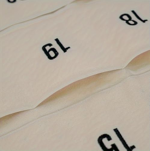 Miniatura 5 de Calendario De Adviento Con 24 Bolsas De Tela, Reutilizable Calendario De Navidad, Calendario De Adviento Para Colgar, Decoración De Navidad, Tela Para Rellenar, Accesorios De Fiesta Blanco