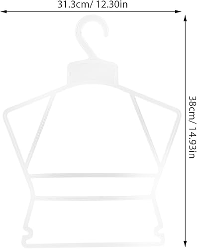 Miniatura 8 de CAXUSD Percha de traje para niños, perchas de plástico para bebé, perchas para niños, perchas para recién nacidos, colgador de ropa, soporte para