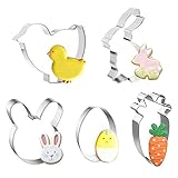 ✿【Hochwertige Materialien】- Der Ausstechformen Ostern Edelstahl aus Edelstahl 430 in Lebensmittelqualität. High temperature resistant, rust-proof, not easy to deform, durable. The welding seam is tight and flat, and the mould is smooth and shiny.