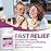 HealthA2Z Gas Relief Simethicone 250mg | Fast Gas Relief | Relieve Symptoms Naturally (50 Softgels (Pack of 1))