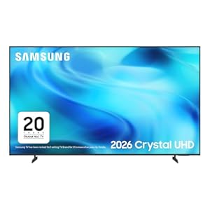 Samsung Smart TV 85-Inch U8020H Crystal UHD 4K TV, HDR10+, Motion Xcelerator, Dynamic Sound Pack, Gaming Hub, Knox Security, Vision AI Companion [2026]