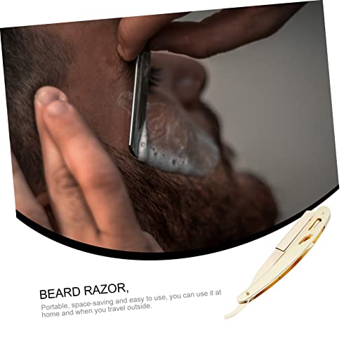 Beavorty 1Pc Razor Face Trimmer For Men Men's Razor Multipurpose Tool Mens Straight Shaving Razors Shaving Beard Trimming Cutter Manual Face Shaver Manual Razor Convenient Shaver Simple #TOP7